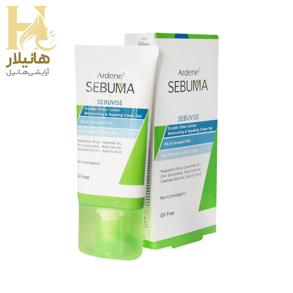 کرم ژل مرطوب کننده و بازسازی کننده سبوما ژل مرطوب کننده و بازسازی کننده سبوما