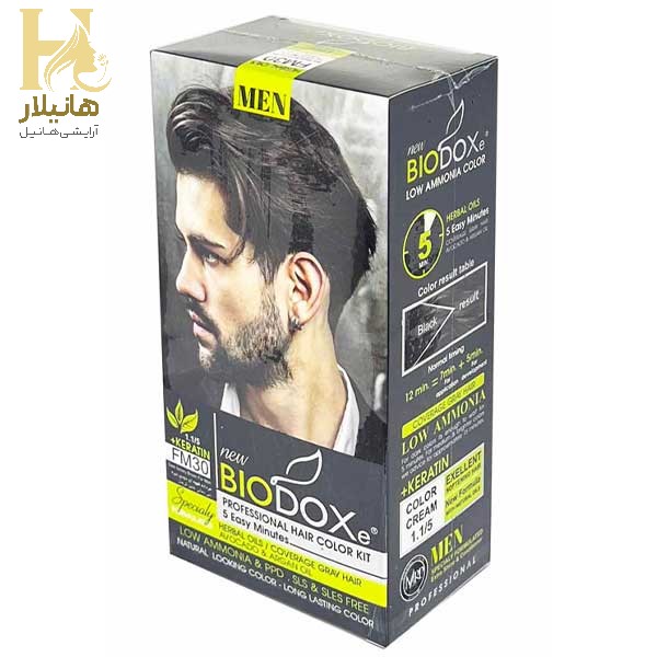 رنگ مو مردانه بیوداکس6